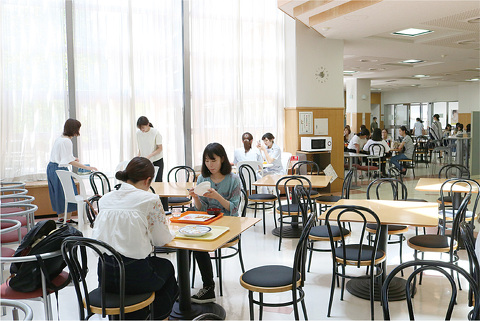 食堂の写真
