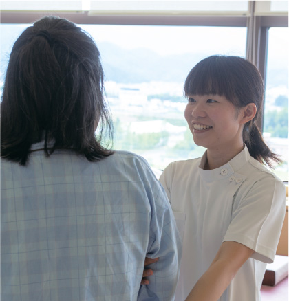 山形県立中央病院 布宮七海さん (平成29年度卒業)